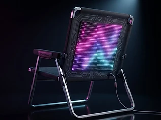 LED display chair